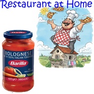 Barilla Bolognese Spaghetti Sauce 400g – Standard Italian Beef Tomato Sauce, Rich and Easy to Use
