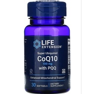 Life Extension, Super Ubiquinol CoQ10 100 mg, PQQ 10 mg, 30 Softgels