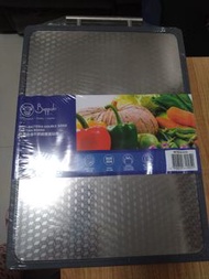 Buffalo stainless steel anti bacteria 2sided cutting board  牛頭牌不鏽鋼防菌兩面砧板