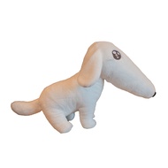 Popular Long Nose Dog Plush Toy Soft Stuffed Animal Ornament Let Me Do It for You Greyhound Dog Doll