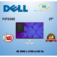 DELL 27" P2723QE USB-C 4K IPS LED MONITOR (4K 3840 x 2160 at 60 Hz)