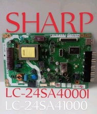 MB MAINBOARD TV LED SHARP MODE SERI LC 24SA41001 24SA4000I 24SA40001 24SA4100I