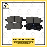 BRAKE PAD AVANZA TERIOS/ APV/TARUNA/XENIA FR (55210-61J00) (MO/NA-50705)
