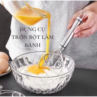 Convenient stainless steel baking dough mixer