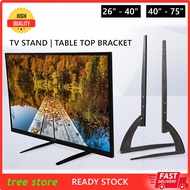 Universal Tabletop LED LCD TV Stand Pedestal Bracket Mount fits 26-75 inch Table-top 22 29 32 39 40 42 49 50 55 58 60 65