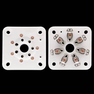 2PCS 7pin U7G Ceramic vacuum tube socket for Fr 813 FU-13 4B27 5-125B 8001 Vintage amplifier DIY Pan
