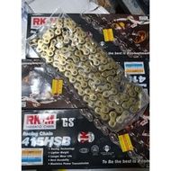 Racing chain RKM 415 122L GOLD