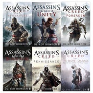 Paper Books Assassin's Creed 6 Volumes Set English Version Science Fiction Adventure Novel Game Nove