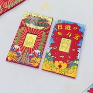 Goldtop Pure Gold 999 (0.2g) Red Envelope Gold Bar Thriving Business Edition