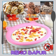 RAMADAN SALE Fried Ice Machine Fried Ice Cream Maker Machine Ice Cream DIY Maker Fried Ice Tray Home