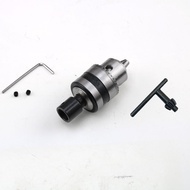 [HF]B12 Drill Chuck With Wrench Clamping Range 1.5-10mm CNC Machine Convert Adapter