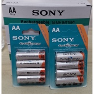 Sony rechargeable battery 4in1 AAA and AA