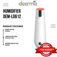 Deerma Stand Floor Air Humidifier 6L Large Capacity with Smart Screen Digital and Remote Control
