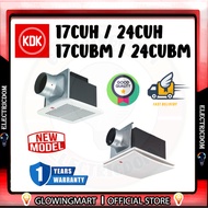 KDK 17CUH / 24CUH & 17CUBM / 24CUBM Ceiling Mount Ventilating Fan Steel Type Ceiling Exhaust Fan
