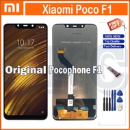 Original For Xiaomi Mi Pocophone F1 Poco F1 LCD with Frame Display Touch Screen Digitizer LCD Replac
