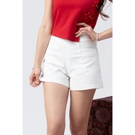 DP Women | Plain White Short Pants - CS9264