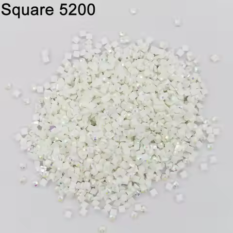 AB Square Drill Diamond Painting AB Square 5200 Diamond Resin Electroplating Mosaic Gift Making Diam