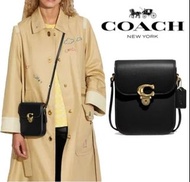 Authentic Coach Retail Black CA057 studio crossbody slingbag