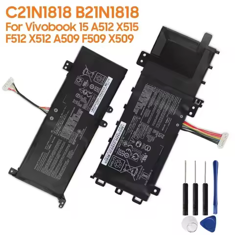 New Replacement Battery C21N1818 B21N1818 For ASUS Vivobook 15 X412 A512 F512 X512 X712 A509 F509 X5