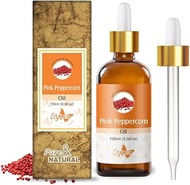 Crysalis Pink Peppercorn (Schinus Molle) Oil | 100% Pure &amp; Natural Undiluted Essential Oil Organic Standard | For Hair Care, Skin, Face, | Aromatherapy Oil | 100ML With Dropper