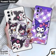 HP Case Huawei P30hp | P30 Pro | P30 Lite | P40 | P40 Pro Latest Kuromi Motif - Huawei P30 & P40 Ser