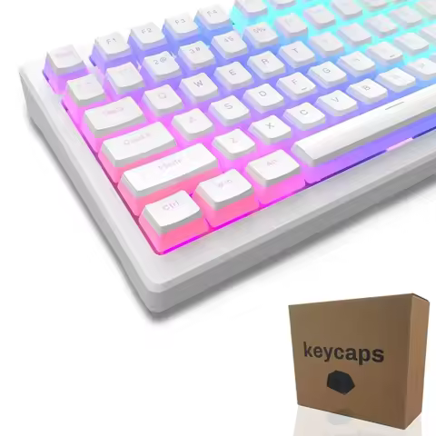 Keycaps for Corsair Razer SteelSeries Akko Keychron Gaming Mechanical Keyboard Double Shot PBT Backl