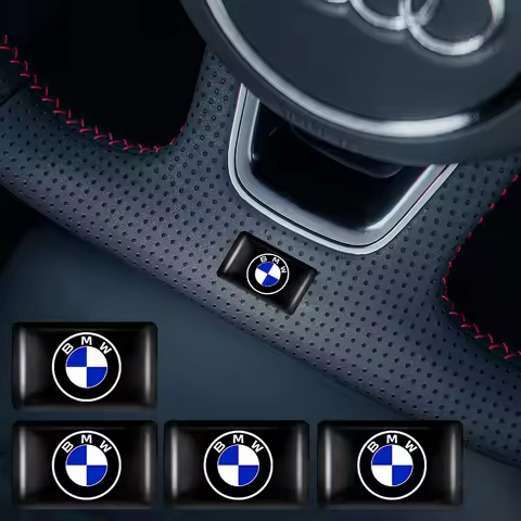 Car interior stickers Car Window Lift Button Stickers Combination Set For BMW E36 E39 E46 E60 E90 E9
