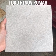 MURMER keramik lantai kamar mandi abu 20x20 (kasar) timbul/ keramik