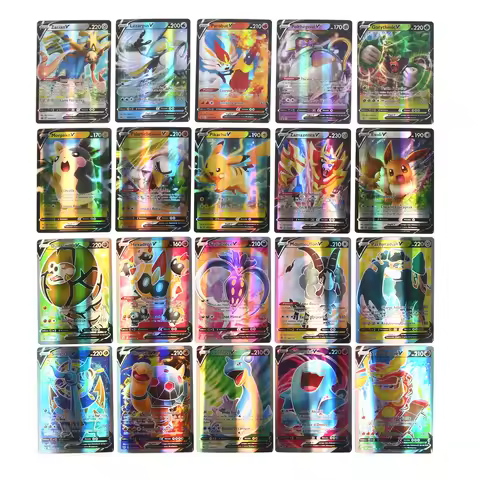 French Pokemon Cards in french Vstar Vmax GX Limited Shiny Rainbow Arceus Pikachu Charizard Holograp