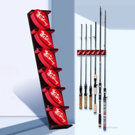 Người giữ que đánh cá gắn trên tường ABS chống trượt không lái