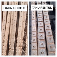 (10 sticks) Long ornaments with 2cmx2 meters, 3cmx2 meters, 4cmx2 meters, 5cmx2 meters jepara mahoga