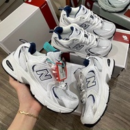 Women's silver sneakers 530