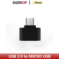 อะแดปเตอร์สายไมโคร USB OTG สำหรับ Xiaomi redmi Note 5ขั้วต่อ Micro USB สำหรับ Samsung S6แท็บเล็ต Android USB 2.0 OTG อะแดปเตอร์