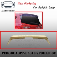 PERODUA MYVI 2018 SPOILER FIBERGLASS SKIRT LIP BODYKIT (abs)