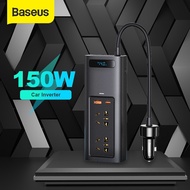 Baseus Original In Car Inverter DC 12V to AC 220V 150W Type C USB EU CN Fast Charging Original Car C