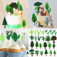Miniature Tree & Fence / Tree Topper / Cake Topper / Fence Topper