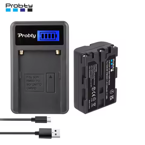 NP-FM500H NP FM500H FM500H Battery 2300mAh / LCD USB Charger for Sony Alpha A58 A57 A65 A77 A99 A900
