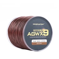 [UU61] Angryfish X9 PE สาย9เส้น500เมตร M Ultifilament สายการประมงถักมหาสมุทรตกปลาซุปเปอร์แข็งแกร่งสา