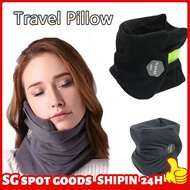 SG Airplane Car Neck Pillow Travel Comfy Sleep Orthopedic Neck Pillow for Neck Pain V C Shape No Inf