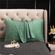 Natural Silk Pillowcase High Quality Comfortable Pillow Case Solid Color Pillow Cover 48x74 50x70 Be