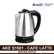 Kettle1.5 Liter Arashi AKE S1501 stainless Steel Electric Kettle Electric Kettle Arashi Electric Ket