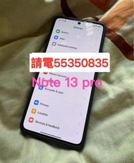 ❤️請致電55350835或ws我❤️Redmi Note 13 Pro 256GB香港行貨(歡迎換機) 有Google Play雙卡 98%新 ❤️紅米手機 小米安卓手機Android手機❤️