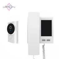 Video Doorbell with 3 5 inch HD Screen and No App Required for Easy Use