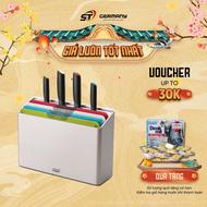 Bộ 8 dao thớt phân loại Joseph Joseph Folio Plus (Mcolour) 60227 nội địa Đức GermanySnT 120033
