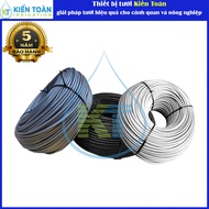 LDPE pipe 4x6 (4/6) PN 4Bar uses 8-jet nozzle, drip nozzle - Safe Ant Watering