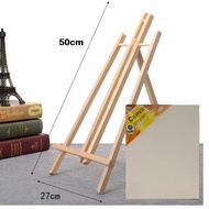 Table Stand Easel Stand with Free Primed Canvas Board