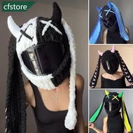 CFSTORE Universal Plush Motorcycle Helmet Cover for Full Rabbit Plush Helmet Covers for Christmas Gi