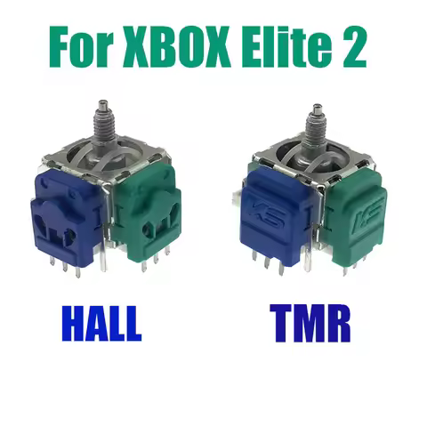 1 PCS For Xbox One Elite 2 TMR V2.0 Blue 3D Hall Joystick Rocker Hall Electromagnetic IC Joystick Ga