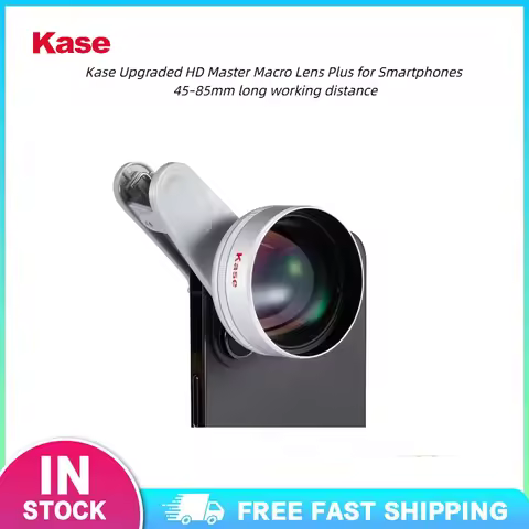 Kase Master Macro Lens Plus Upgraded HD Optical Lens 45-85mm Long Focus Distance Anti Scratch Clip D