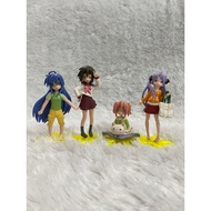 4pcs lucky star figures/lucky star anime/action figure lucky star/lucky star collection/display luck